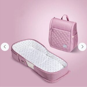 NWT Sunveno Easy-to-Go Baby Portable Travel Bassinet Backpack